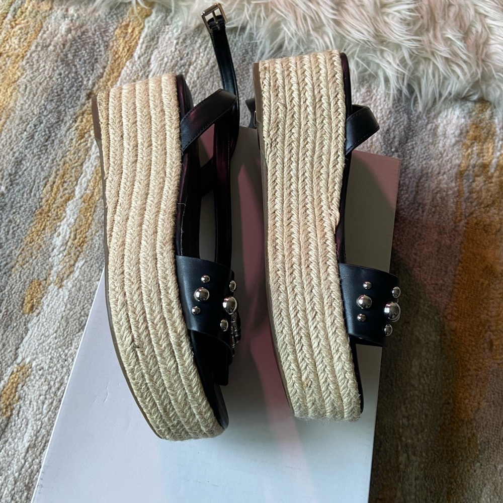 Platform Sandals Silver Studs - image 6